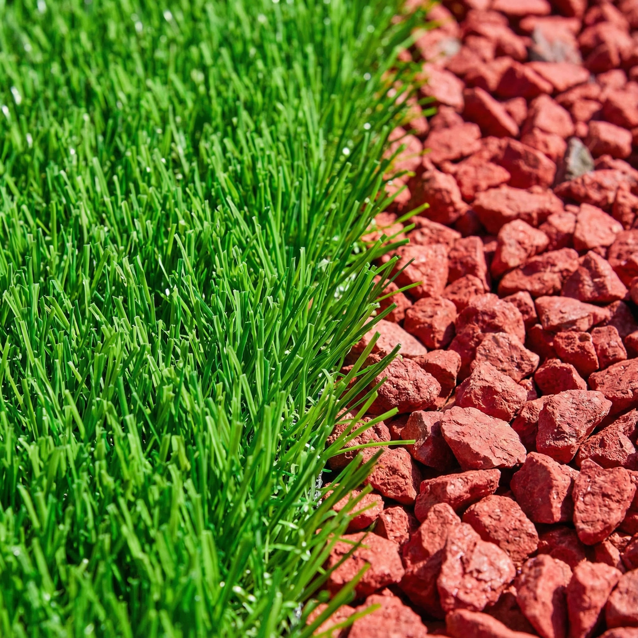 Artificial turf installation